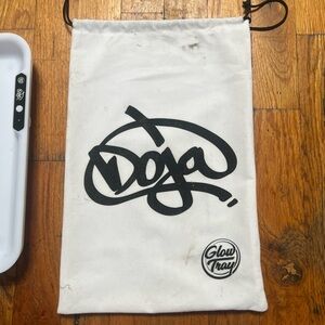 doja rolling tray white